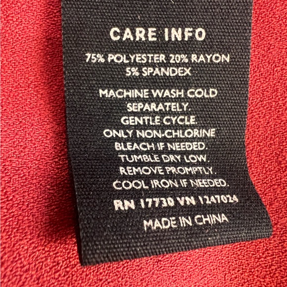 Who What Wear, XXL, Burnt Orange top with flounced sleeve - Picture 3 of 5